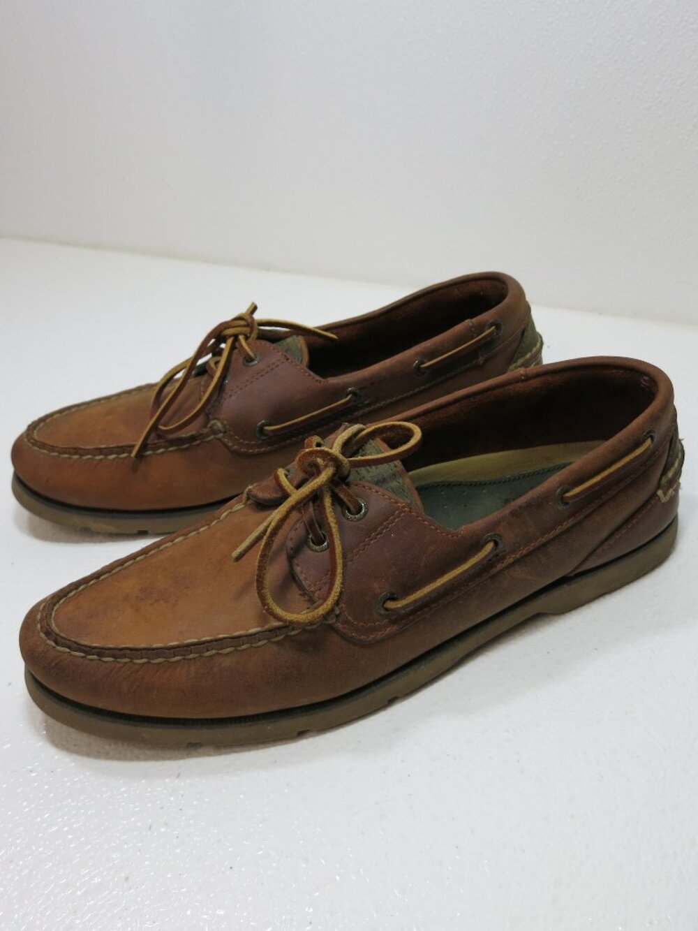 Sperry Oil Tanned Leather Deck Shoes Men's Casual Footwear Top-Sider Sz 10.5 M